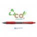 Pilot G-2 Plus Begreen Gel Ink Rollerball Medium Red (Pack of 12) PUJ163173 PI69472