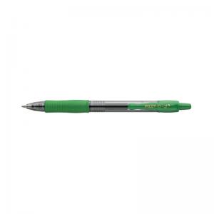Pilot G-2 Plus Begreen Gel Ink Rollerball Medium Green Pack of 12