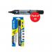 Pilot V-Board Master Chisel Tip Medium Black (Pack of 10) + FOC Assorted Markers PI811340
