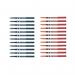 Pilot V5 Hi-Tecpoint Rollerball Buy 12 Blk Pens Get 12 V5 Red Pens FOC PI811347