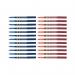 Pilot V7 Hi-Tecpoint Rollerball Buy 12 Blu Pens Get 12 V7 Red Pens FOC PI811350
