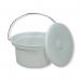 Aidapt Commode Bucket and Lid 5 Litre VS216 PIA59712