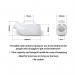 Aidapt Male Urinal 1 Litre White VR270AB PIA75900