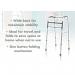 Aidapt Folding Walking Frame VP129F PIA77341