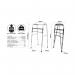 Aidapt Folding Walking Frame VP129F PIA77341