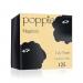 Poppies 2-Ply Tissue Napkins Luncheon 4 Fold Black 33cm (Pack of 125) 3324BK PIE32363
