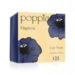 Poppies 2-Ply Napkins 4 Fold 33cm Navy Blue (Pack of 2000) 3324NBCASE PIE32373