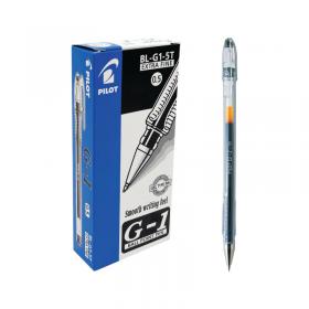 Pilot G1 Gel Ink Rollerball Pen Fine Black (12 Pack) G10501 PIG105BK