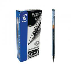 Pilot G107 Gel Ink Rollerball Pen Medium Black Pack of 12 G10701 PIG107BK