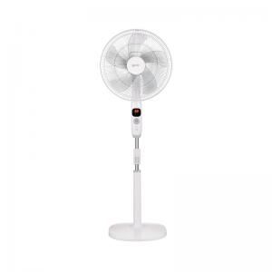 Igenix 16 Inch Digital Pedestal Fan Timer Remote Control White DF1670