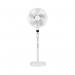 Igenix 16 Inch Digital Pedestal Fan Timer Remote Control White DF1670 PIK07272