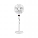 Igenix 16 Inch Digital Pedestal Fan Timer Remote Control White DF1670 PIK07272
