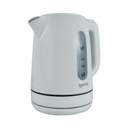 Igenix 1 Litre Jug Kettle Cordless White IGK01022W PIK09375