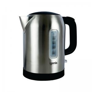 Igenix 1 Litre Jug Kettle Cordless Stainless Steel IGK01022SS PIK09440