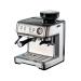 Ariete Metal Espresso Coffee Maker with Grinder Stainless Steel AR1313 PIK11793