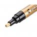 Pilot Bullet Tip Permanent Marker Medium Gold (Pack of 12) SCGM PISCGM