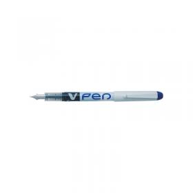 Pilot VPen Disposable Fountain Pen Blue (Pack of 12) SV4W03 PISV4WBU