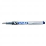 Pilot VPen Disposable Fountain Pen Blue (Pack of 12) SV4W03 PISV4WBU
