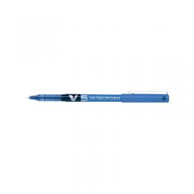 Pilot V5 Hi-Tecpoint Ultra RollerballxFine Blue (Pack of 12) BXV503 PIV5BU