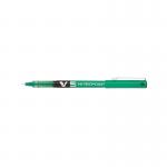 Pilot V5 Hi-Tecpoint Ultra RollerballxFine Green (Pack of 12) BXV504 PIV5GN