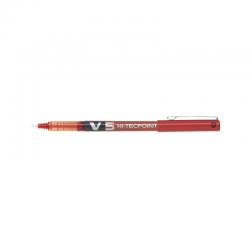 Pilot V5 Hi-Tecpoint Ultra RollerballxFine Red (Pack of 12) BXV502 PIV5R