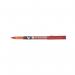 The image shows a pack of twelve red Pilot Rollerball Pens, specifically the V5 Hi-Tecpoint Ultra RollerballxFine model. The pens have a sleek and modern design, with a comfortable grip and a fine writing point. The red color is bold and vibrant, making it easy to distinguish from other writing tools. These pens are perfect for precise and smooth writing, ideal for any task or project.