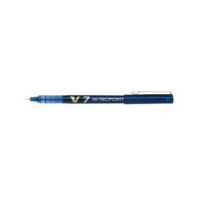 Pilot V7 Hi-Tecpoint Ultra Rollerball Pen Fine Blue (Pack of 12) V703 PIV7BU