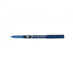 Pilot V7 Hi-Tecpoint Ultra Rollerball Pen Fine Blue (Pack of 12) V703 PIV7BU