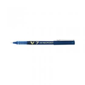 Pilot V7 Hi-Tecpoint Ultra Rollerball Pen Fine Blue (Pack of 12) V703 PIV7BU