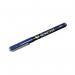 A pack of 12 Pilot V-Ball Rollerball Pens in a vibrant blue color. These fine point pens feature a durable rollerball tip and a sleek, professional design. Perfect for precise writing and creating sharp, clean lines.