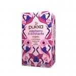 Pukka Elderberry and Echinacea Tea Bags Organic (Pack of 20) 05060229011480 PK01147