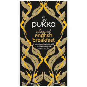 Pukka Elegant English Breakfast Fairtrade Tea Bags (Pack of 20) P5050 PK01156