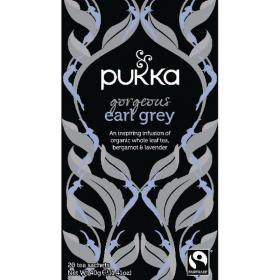 Pukka Gorgeous Earl Grey Fairtrade Tea (Pack of 20) P5052 PK01158
