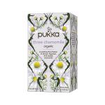 Pukka Three Chamomile Tea Bags Organic (Pack of 20) 05060229012579 PK01256