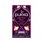 Pukka Organic Night Time Berry Herbal Tea Bags (Pack of 20) 801714 PK11554