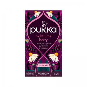 pukka tea Pukka Night Time Berry Herbal Tea Bags Pack of 20 801714