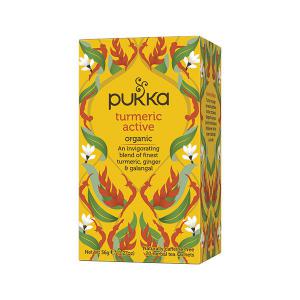 Image of Pukka Turmeric Active Tea Bags Organic Pack of 20 45060519140751