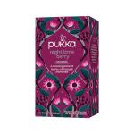 Pukka Night Time Berry Tea Bags (Pack of 20) 45060519146227 PK14622