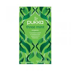 Pukka Three Mint Tea Bags (Pack of 20) P5025 PK52313