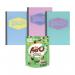 Pukka Pad Pastel A4 Refill Pad 400 Pages Pack of 3 + FOC Aero Bubbles PK840012