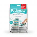 Packmate Medium Roll Vacuum Storage Bags (Pack of 2) C40422-GRE PKM13535