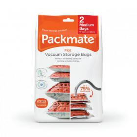 Packmate Medium Flat Vacuum Storage Bags (Pack of 2) C40426-GRE PKM13675