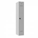 Phoenix PL Series PL1130GGC 1 Column 1 Door Personal locker in Grey with Combination Lock PL1130GGC