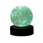 Desktop LED Light Up Glitter Ball Mood Light 100mm Battery Operated SWGB PLN03111