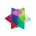 Flashing 12 Pointed Prism Ball Battery Operated SFPRISM PLN10362
