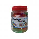 Acrylic Pebbles Shatterproof Assorted Sizes Assorted Colours (Pack of 30) AP30 PLN10649