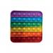 Pop Fidget Pad Square Multicoloured 125x125x10mm POPSQM PLN10849