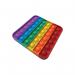 Pop Fidget Pad Square Multicoloured 125x125x10mm POPSQM PLN10849
