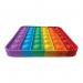 Pop Fidget Pad Square Multicoloured 125x125x10mm POPSQM PLN10849