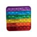 Pop Fidget Pad Square Multicoloured 125x125x10mm POPSQM PLN10849